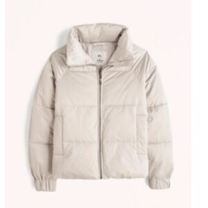 ABERCROMBIE & FITCH | Ultra Classic Puffer Jacket Light Taupe Wind Water XXS